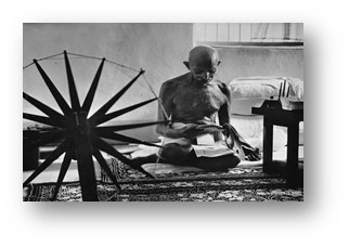 Imaged of Mahatma Gandhi
